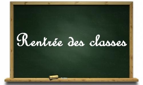 la rentrée scolaire 2018