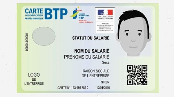 carte btp photo